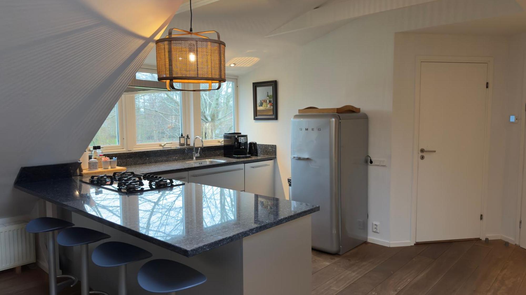 Loft 55, Penthouse Aan De Schoorlse Duinen Bed & Breakfast Bagian luar foto