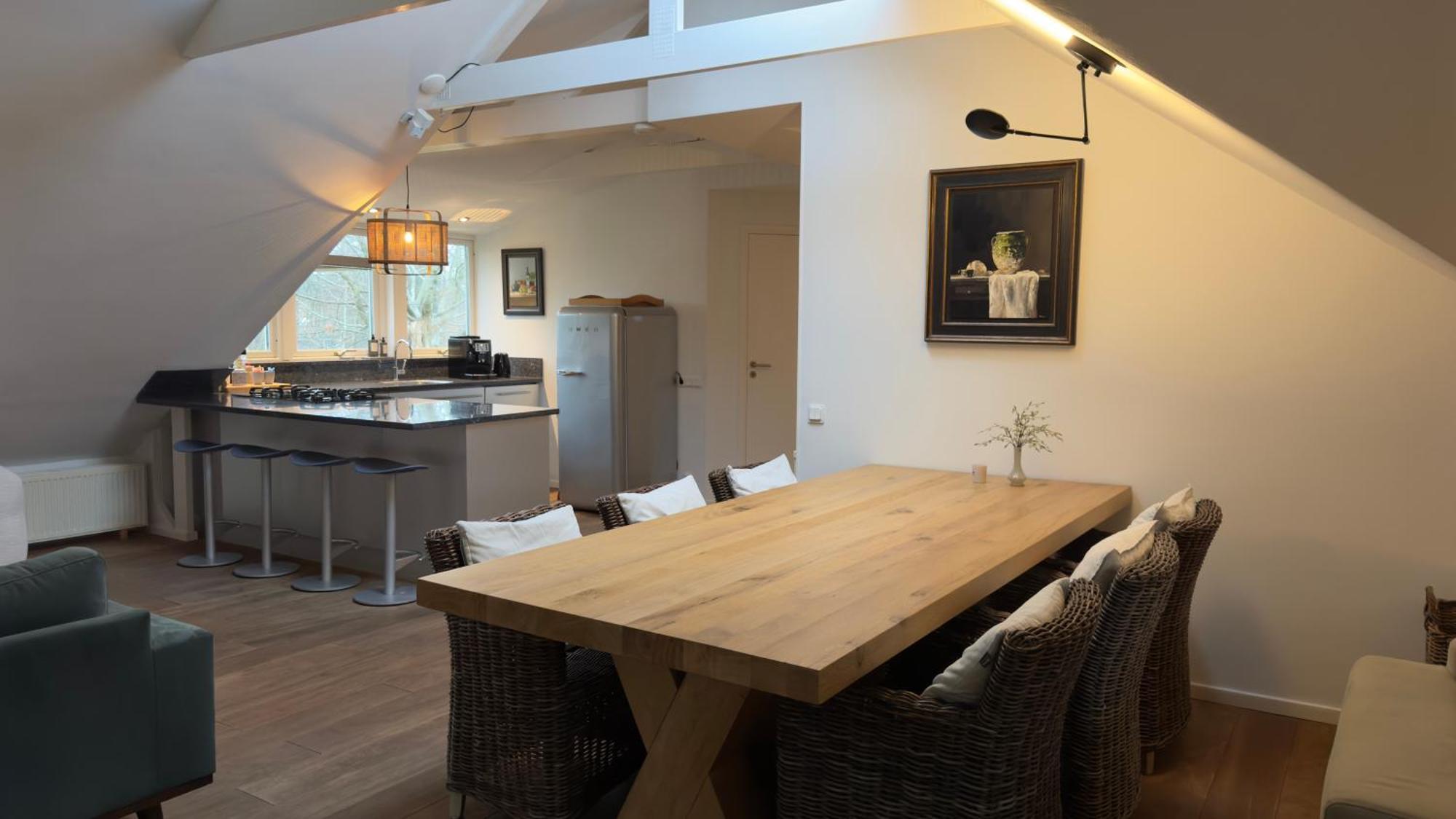 Loft 55, Penthouse Aan De Schoorlse Duinen Bed & Breakfast Bagian luar foto